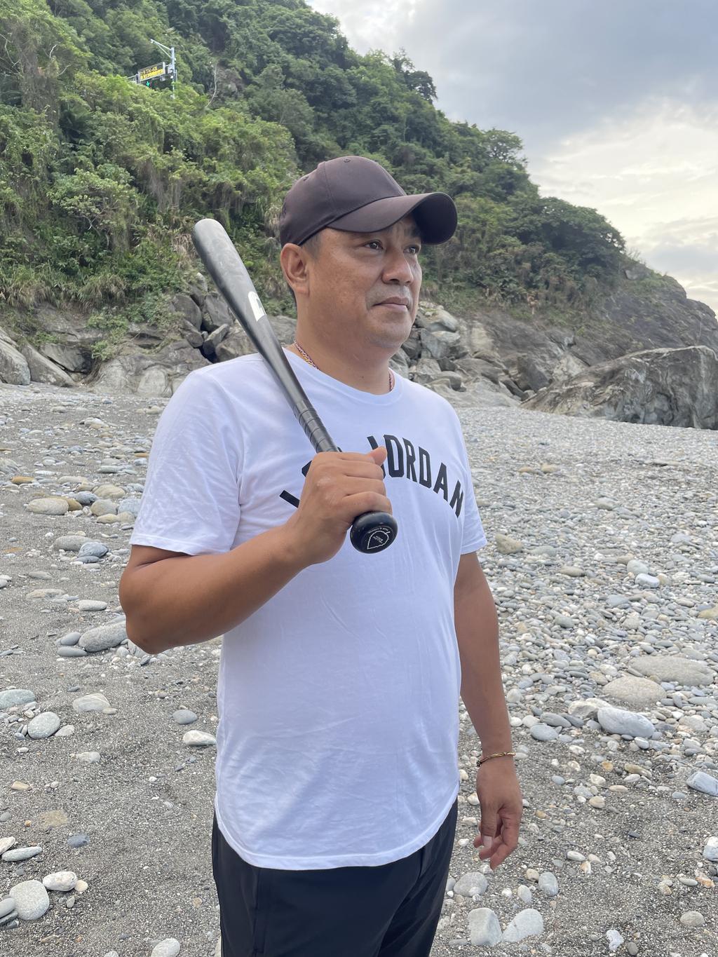 陳金鋒罕見錄外景節目。(圖/三立提供)