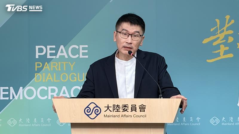 陸委會副主委梁文傑今日表示,若藝人赴陸有2條紅線不能跨越。(圖/傅乙珮攝)