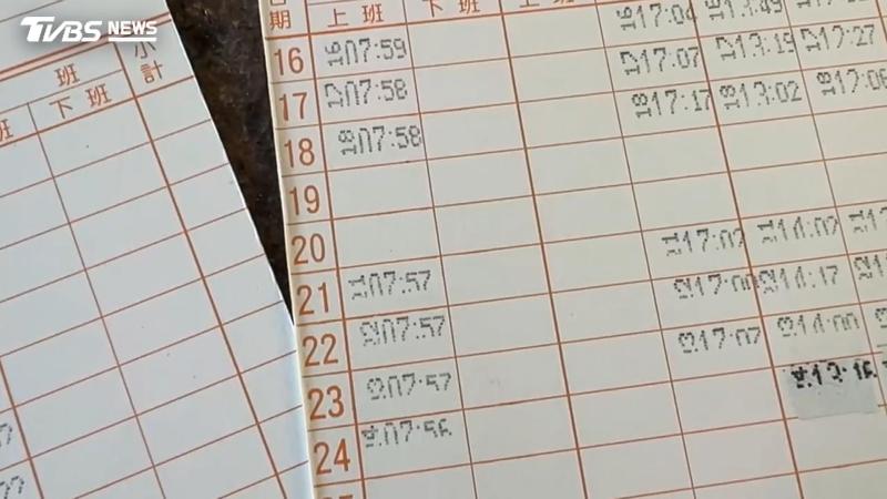 知名餅店中秋檔「禁假半個月」?業者拿打卡單反駁(圖/TVBS)