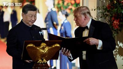 嘆國宴變調!川普款待習近平 華郵批「外交秀場變閉門聚會」