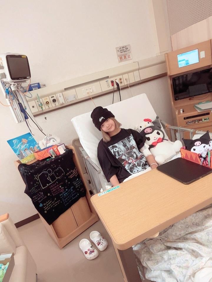 山田莉亞去年就開始治療,還剪去原本一頭長髮。(圖/翻攝自山田莉亞IG)