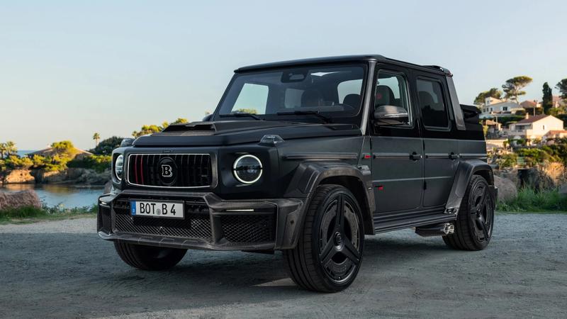 Brabus推出「Rocket」系列有史以來第一款敞篷車。(圖/Brabus提供)