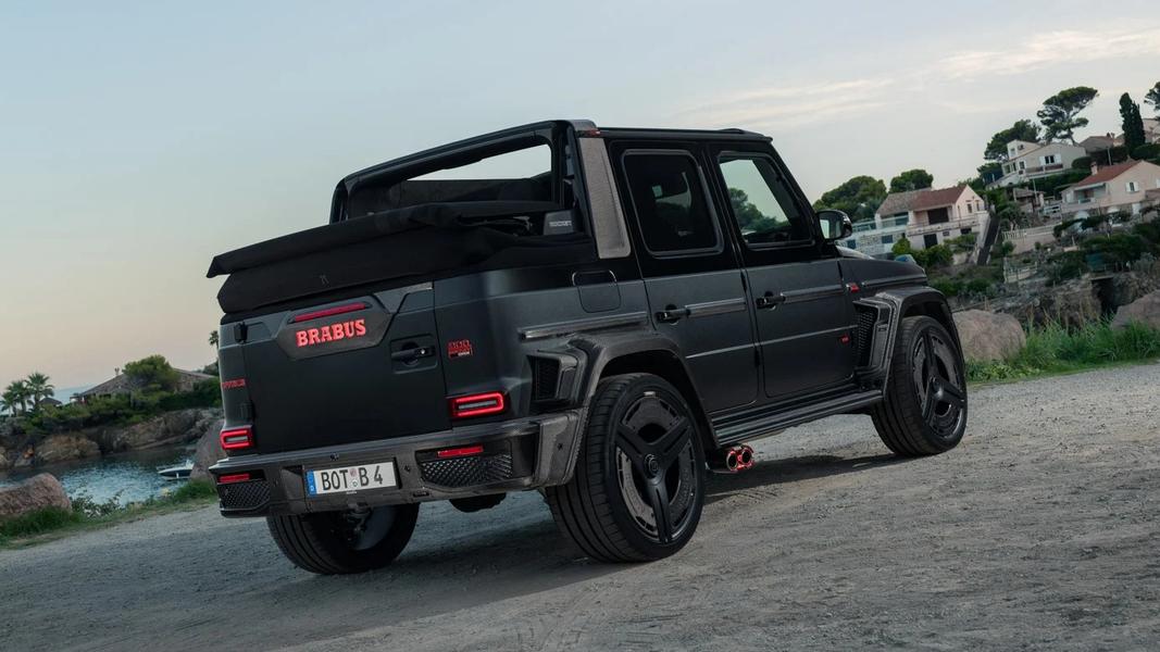 900 Rocket Edition Cabrio只計畫生產10輛,售價超過台幣3千萬。(圖/Brabus提供)