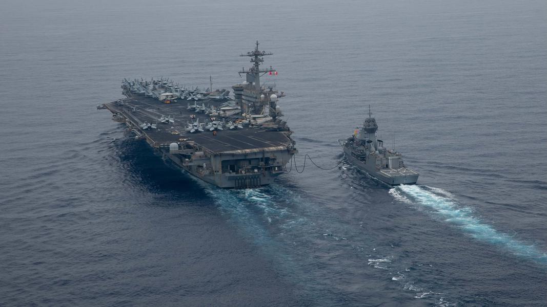 林肯號航艦目前停靠關島整補。(圖片來源 :USS Abraham Lincoln)