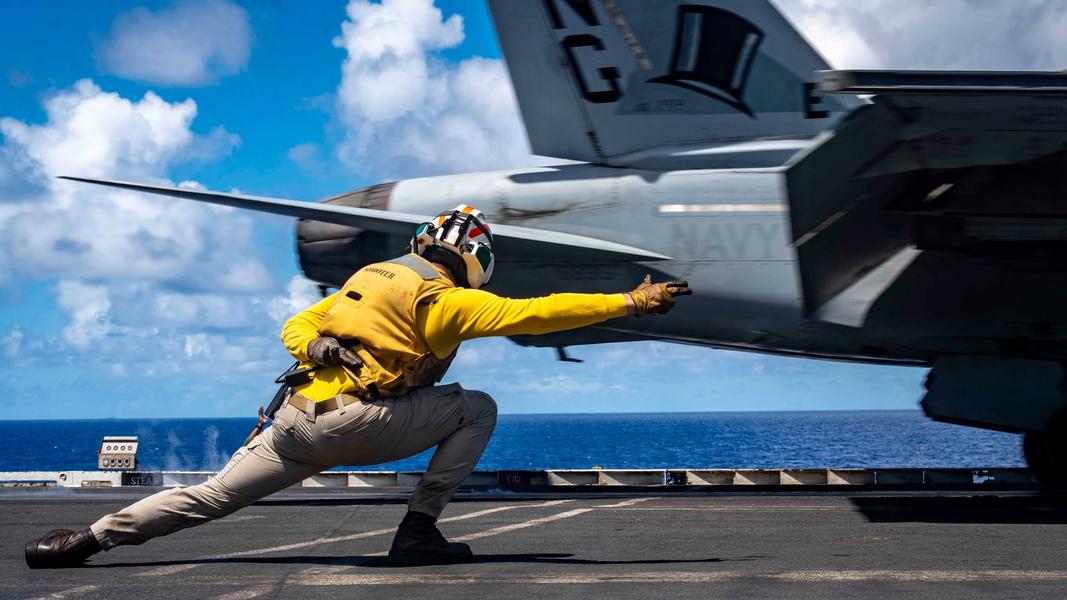 林肯號航艦目前停靠關島整補。(圖片來源 :USS Abraham Lincoln)