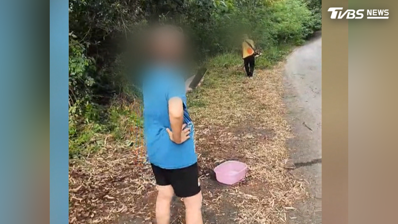 高雄除草引爆口角!女控里長擅闖 噴辣椒水後「慘被壓頸」(圖/TVBS)