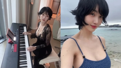 141萬訂閱全砍光!正妹鋼琴師砍掉頻道 昔日「比基尼彈琴」845萬觀看成絕響