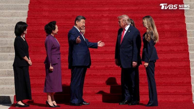 美國總統川普與中國國家主席習近平為期3天的國是訪問落幕。(圖/達志影像路透社)