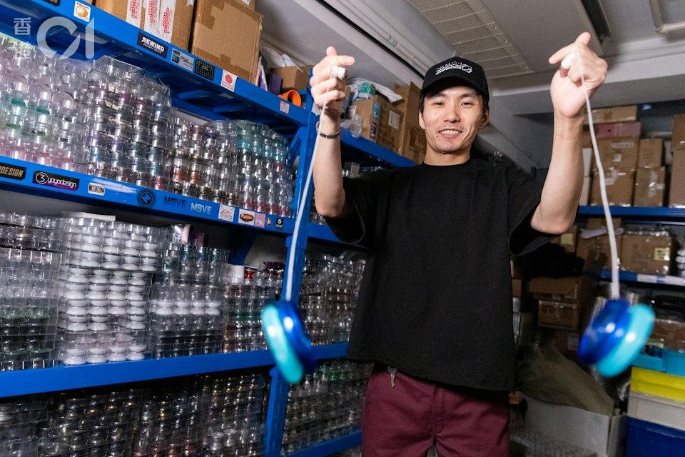 陳俊熙一開始只將溜溜球視為愛好興趣。（圖／香港01）
