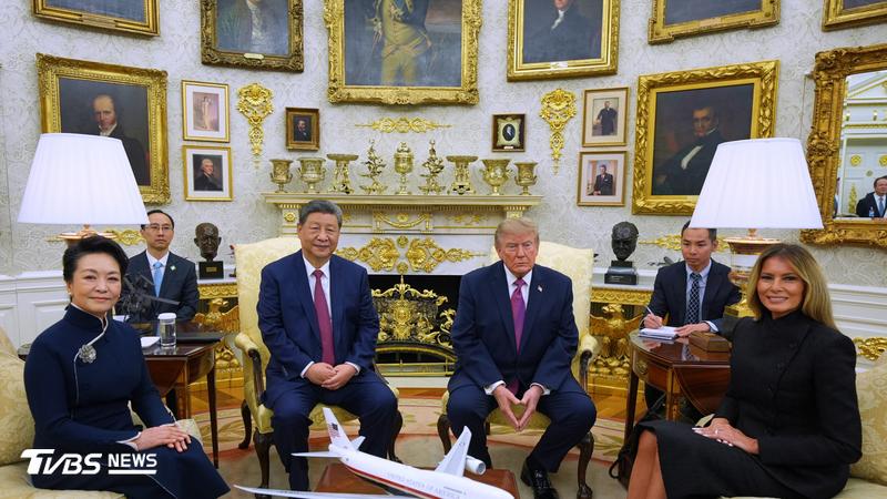 中方發布川習會8點成果共識清單。(圖/達志影像美聯社)