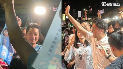 蔣萬安、沈伯洋同場拚人氣!廟方無情吐槽「他」:要選舉才會來