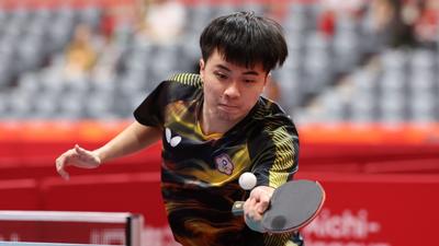 亞運桌球/台將暌違12年奪牌!林昀儒殺進男單4強 保底銅牌