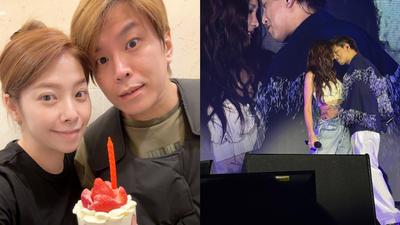 蕭景鴻開唱緊貼安心亞險親上!「摟裸腰熱舞」捨不得放 老婆爆氣發文