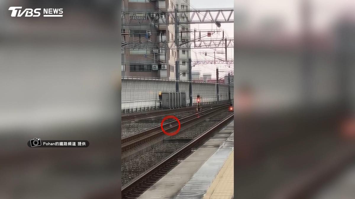 無人機失控撞電車線桿墜鐵軌!鐵道迷全錄下