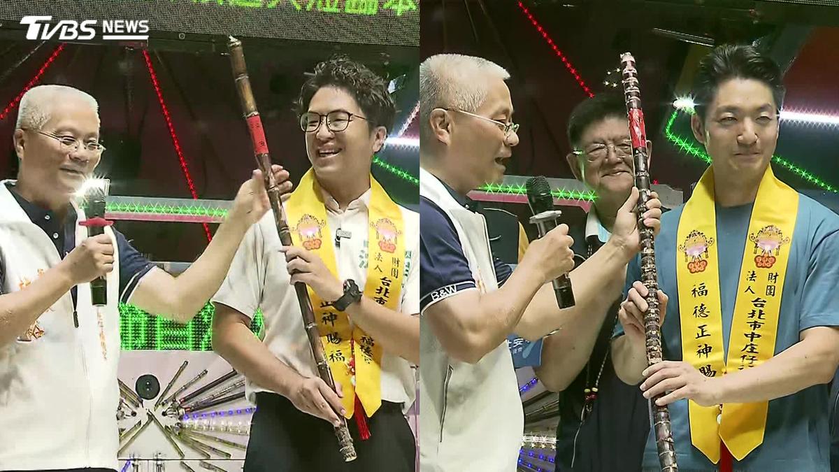 同台拿甘蔗「節數差超多」!蔣萬安拿到這根超密麻 民俗專家揭玄機