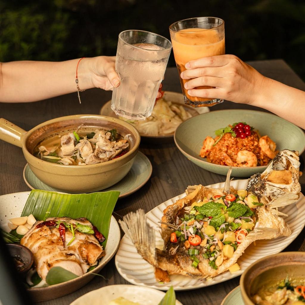 初泰 Pikul選用台灣在地的究好豬、桂丁雞等頂級食材料理。（圖／翻攝自初泰 Pikul臉書）
