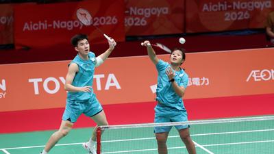 名古屋亞運/葉宏蔚、詹又蓁羽球奪銅!台灣混雙睽違16年後再奪牌