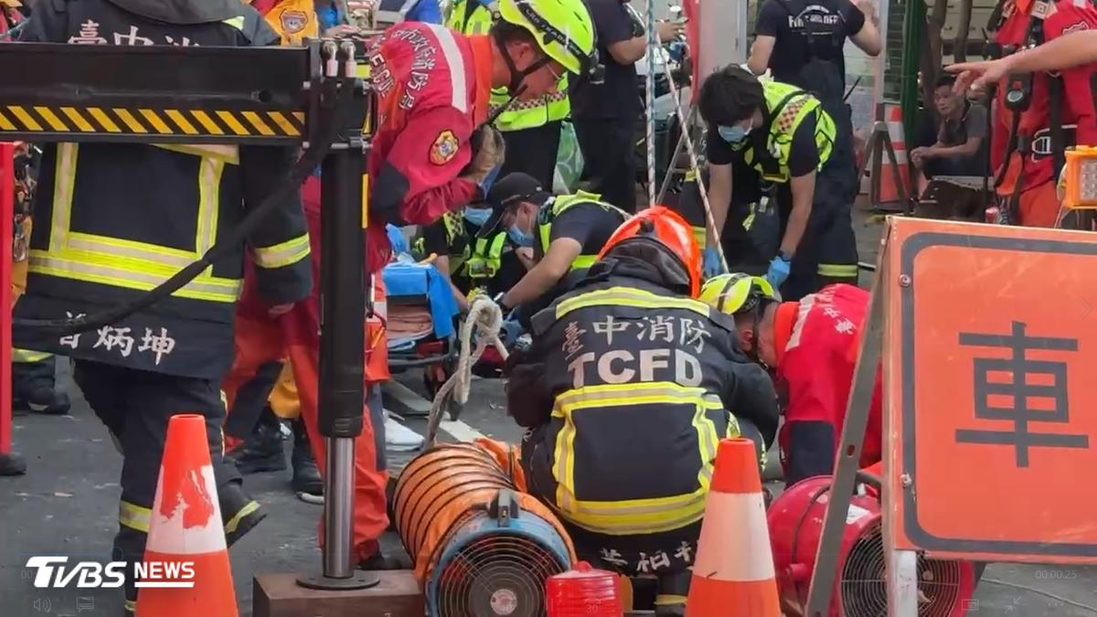 快訊/台中豐原地下水道管線工程意外!3人意識不清、1人待救