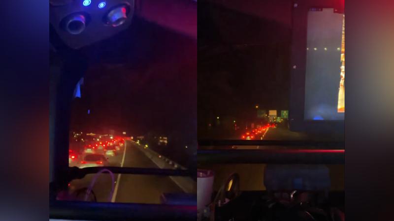 國道-國道5號-國道客運-中秋連假-塞車