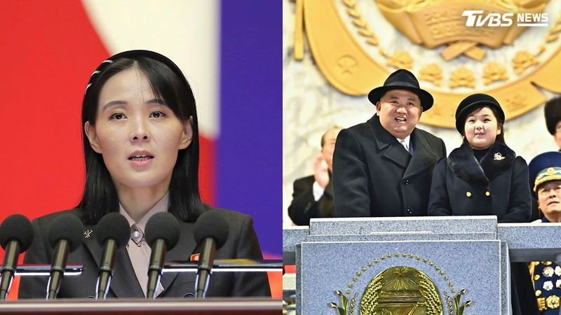 美智庫分析指出,金與正(左)多年來展現的政治權威形成「調適效應」,為金主愛(右)未來可能的接班道路降低了文化與政治阻力。(圖/達志影像美聯社)