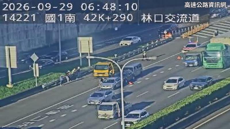 國道1號-國道1號車禍-國道1號回堵-國道1號林口-國道1號林口車禍-國道1號林口回堵