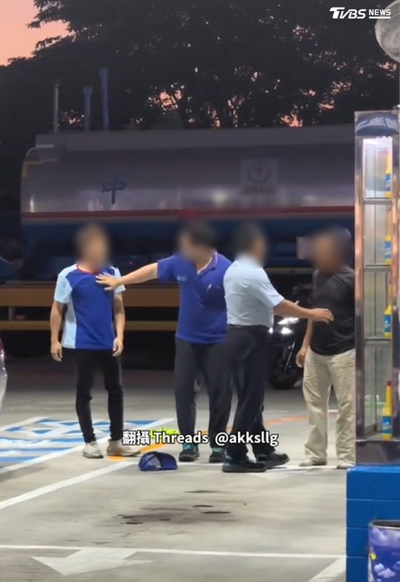 所幸衝突當下並未進一步延燒,警方強調,若查證確有違法暴力情事,後續將依社會秩序維護法偵辦。(圖/翻攝 threads@ akksll)