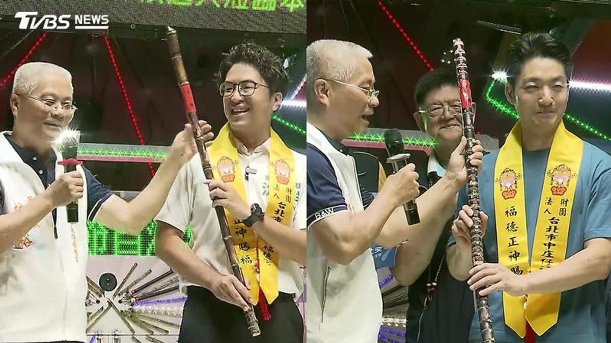 蔣萬安「遺漏甘蔗」 沈伯洋給建議:沒拿的話就跟神明致意一下