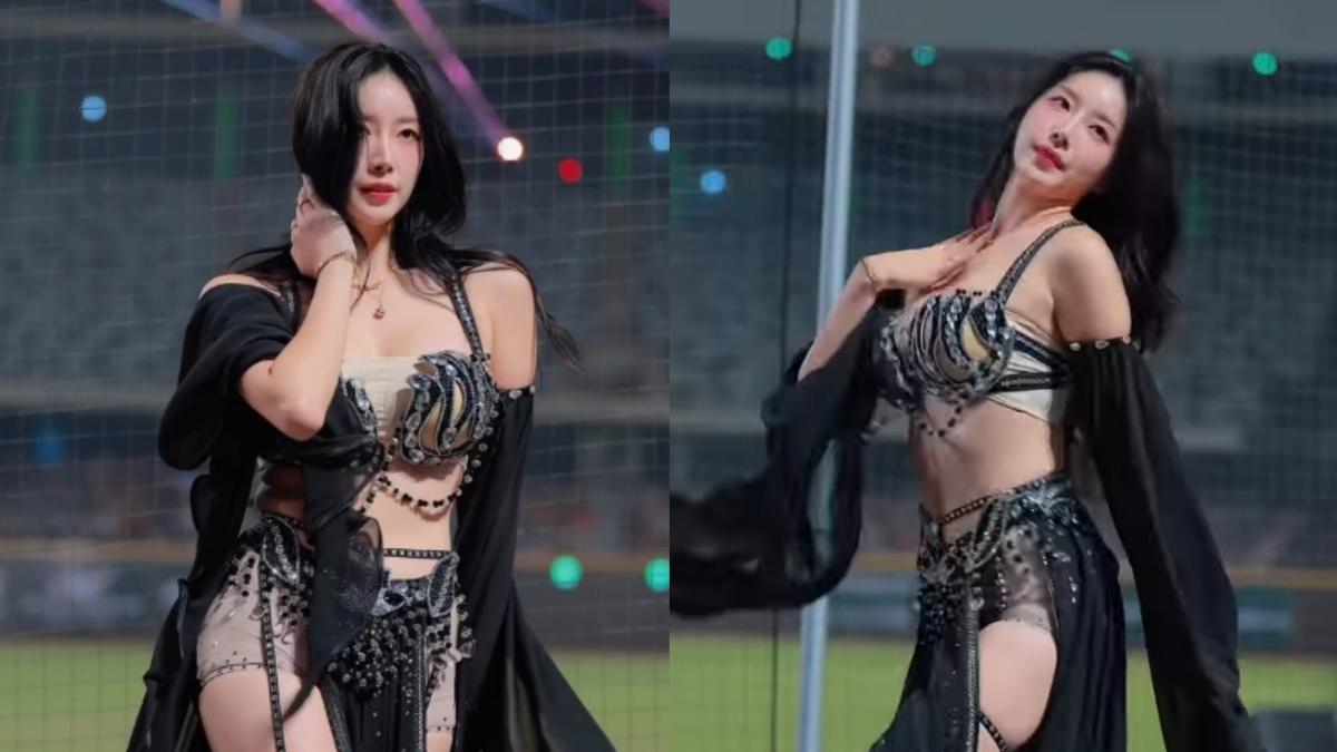 安芝儇跳一半脫衣「曲線全露」!破尺度應援挨轟 經紀人回應了