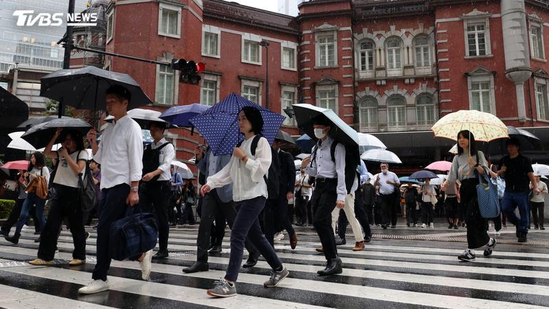 東京都心自8月27日起已連續34天觀測到降雨。(圖/達志影像美聯社)
