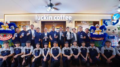 瑞幸咖啡開新加坡第100家店 下一步進軍波灣市場