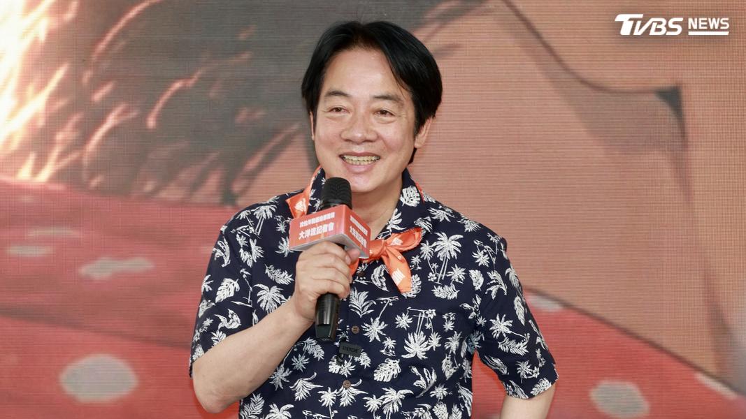 賴清德表示,自己為了沈伯洋已經「撩落去」。(圖/華子琛攝)