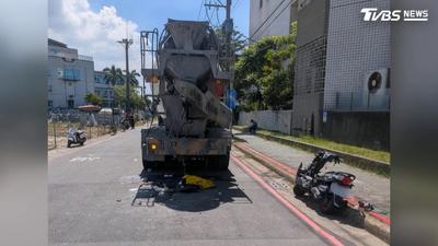 上學奪命! 水泥車開錯路倒車 輾斃23歲嘉藥女大生