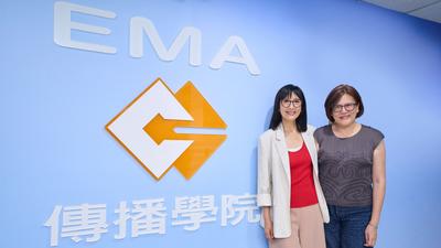 姊妹難得同框!方念華重返政大母校 走進姊姊課堂大談「提問藝術」