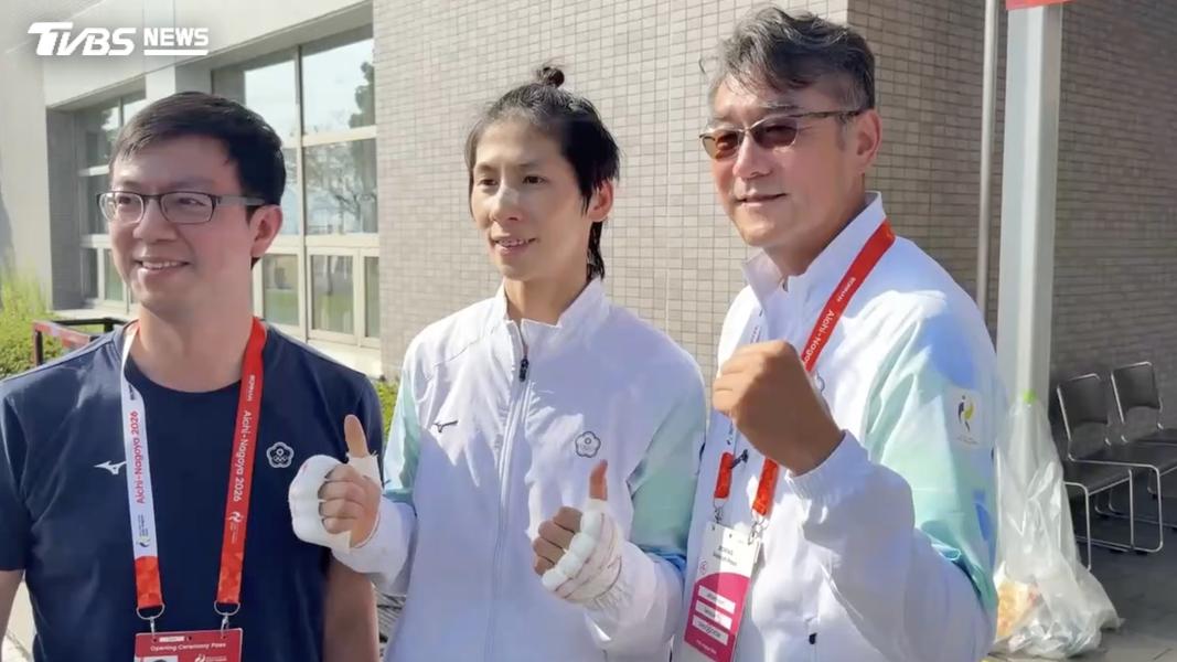 林郁婷說金牌戰會再強化自己的狀態。(圖/TVBS)