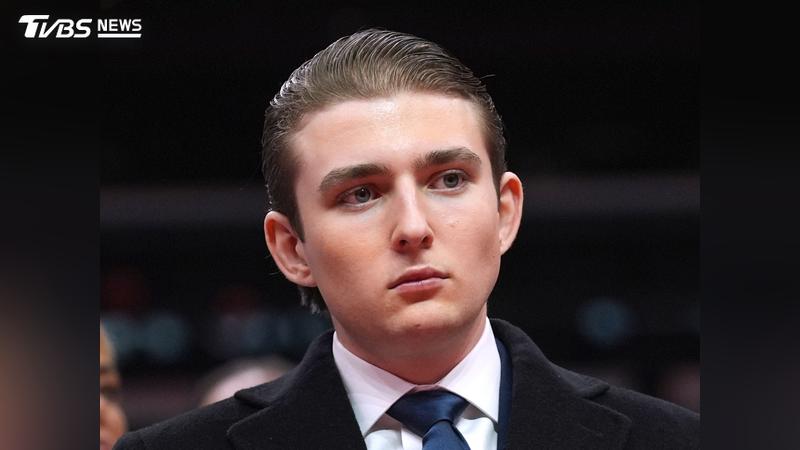 美國總統川普(Donald Trump)的20歲獨子巴倫(Barron Trump)被爆出戀情(圖/達志影像美聯社)