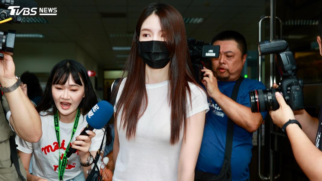 王大陸女友闕沐軒。(圖/華子琛攝)