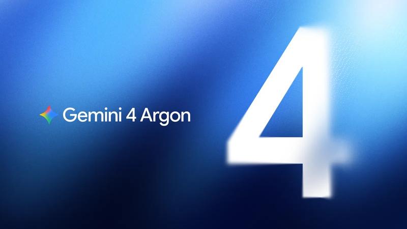 Google發布Gemini 4 Argon。(圖/翻攝自Google官網)