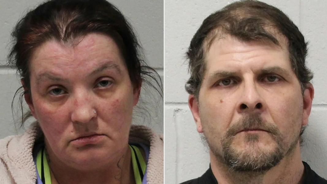 寇特妮(左)與其丈夫巴索羅繆(右)(圖/翻攝自Missaukee County Sheriffs Office)