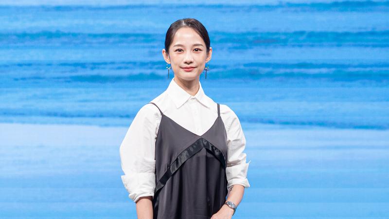 老公看穿簡嫚書有修行者的本質。(圖/大愛提供)
