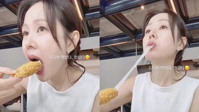 孫藝珍挨轟沒吃相!吃起司雞排「發出咀嚼聲」 台日網友直呼超惱人