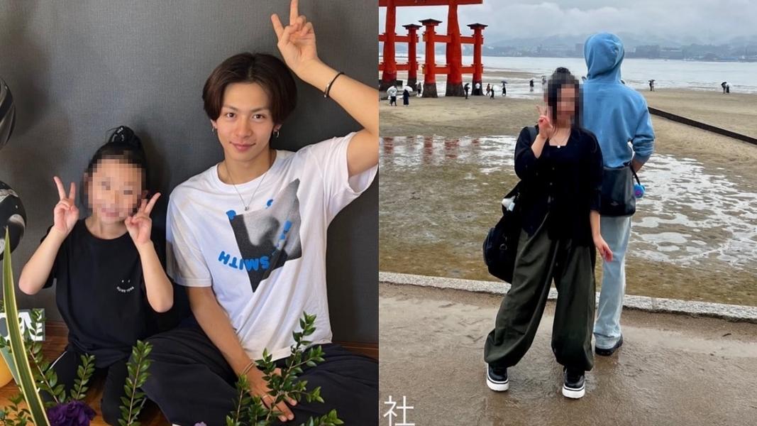該位女童常在Instagram上曬出跟琉楓的合照。(圖/翻攝自推特)