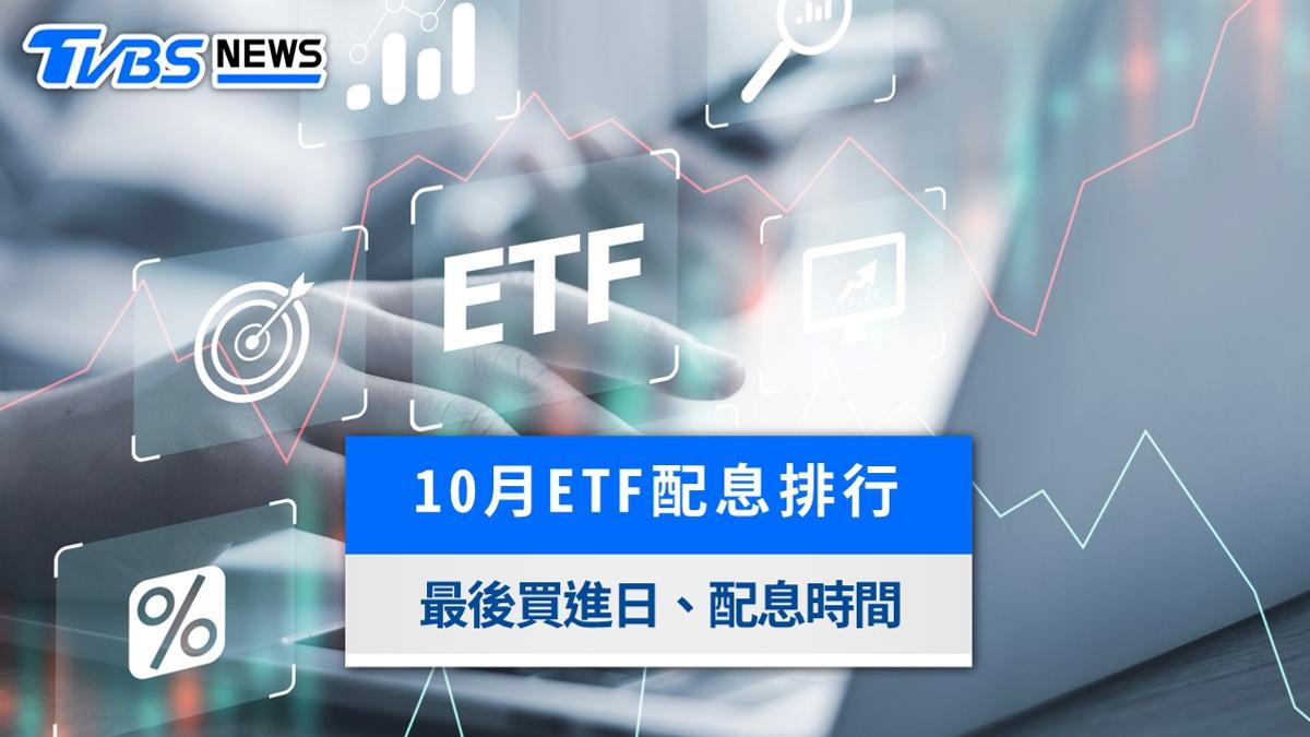 10月ETF配息排行》0056配1.72元創新高、00943年化逾20%!
