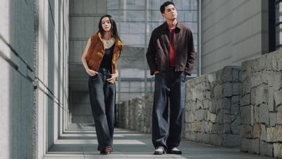 日本最強星二代合體!光希同框《氣體人》UTA 逆天長腿代言牛仔褲