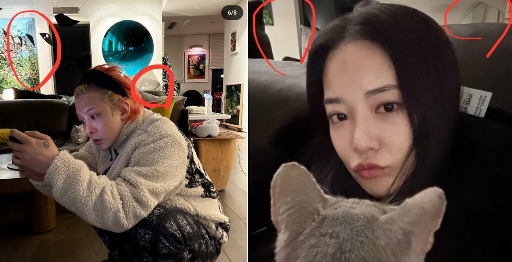 去年又因GD跟李周妍有共通擺設而讓這段緋聞再起。(圖/翻攝自韓網)