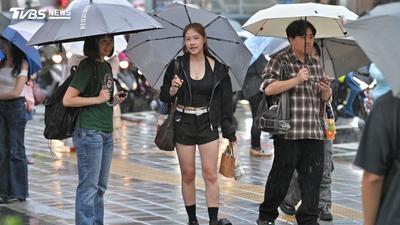 天氣/雨來了!連4天轉涼溼答答 下週「跌剩16度」再降溫