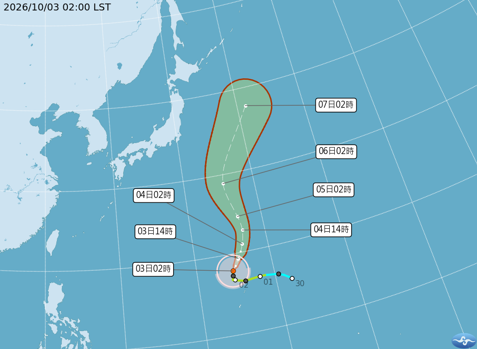 彩雲颱風-彩雲颱風動態-彩雲颱風路徑-颱風最新動態-颱風消息