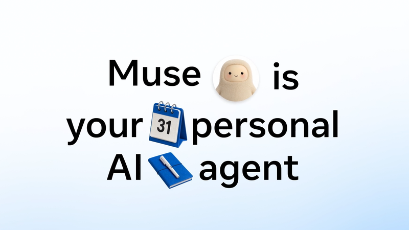 Meta9月推出全新的個人AI代理「Muse」。(圖/翻攝Meta官網)