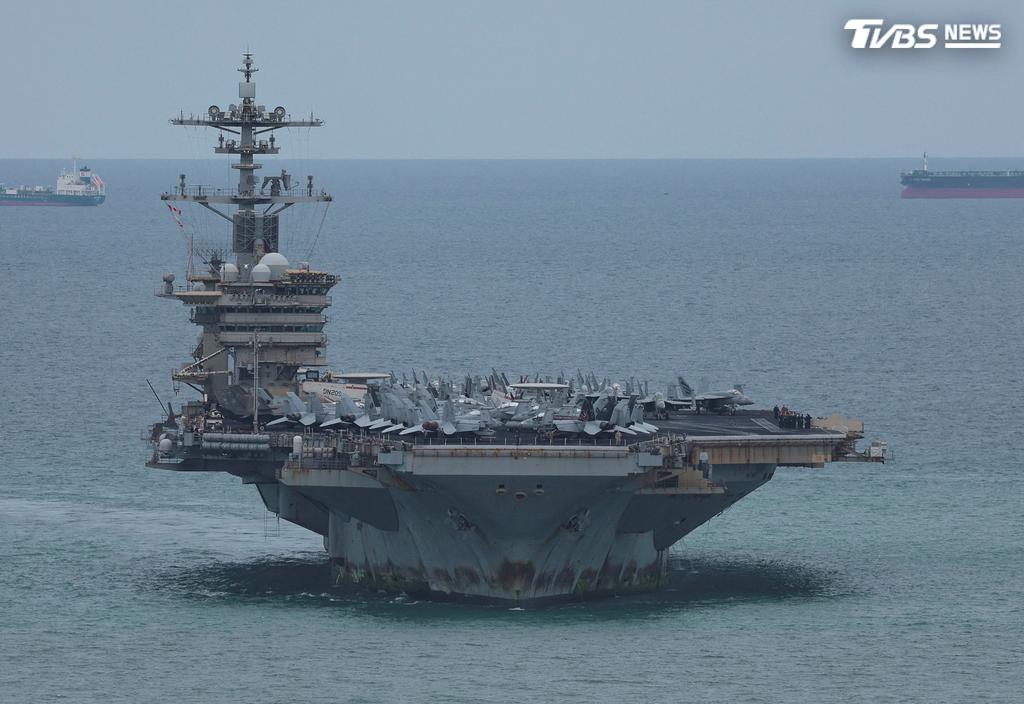 美軍林肯號航空母艦預計10月8日將返抵加州聖地牙哥 (圖/達志影像路透社)