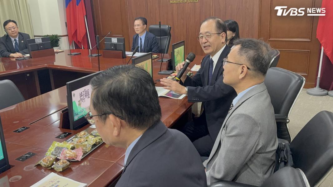 矯正署長林憲銘。(圖/潘千詩攝)