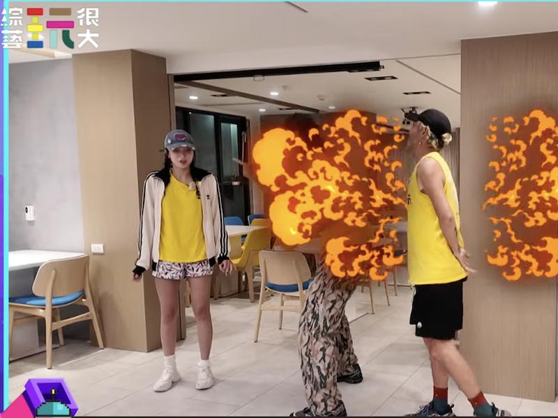 KID節目中對風田爆氣發火。(圖/綜藝玩很大提供)